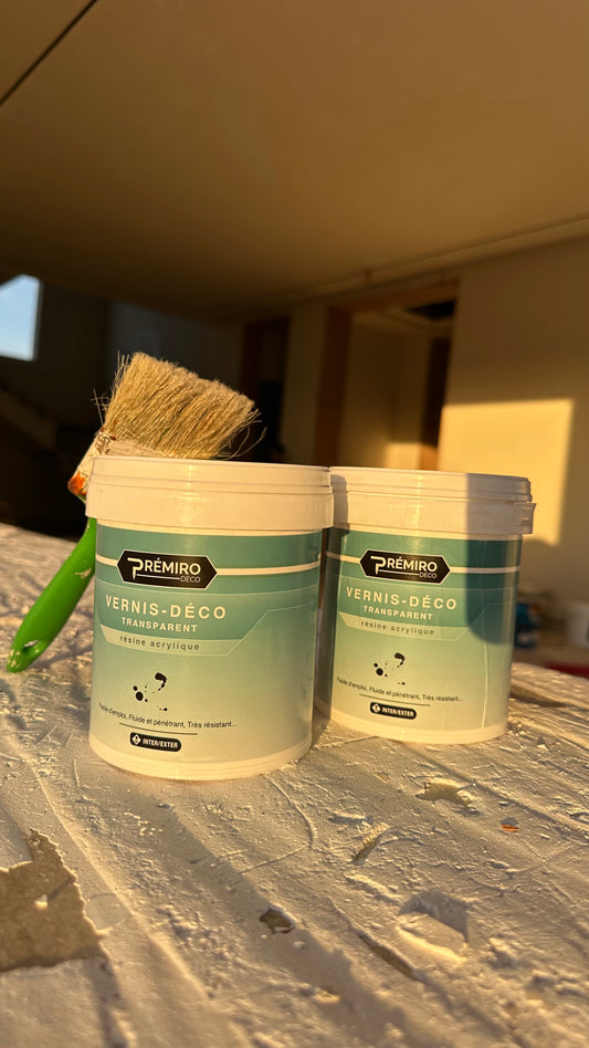 Vernis--Déco Transparent Étanche